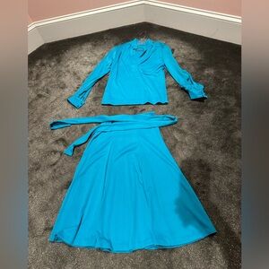 Sensational Vintage 70s skirt and top